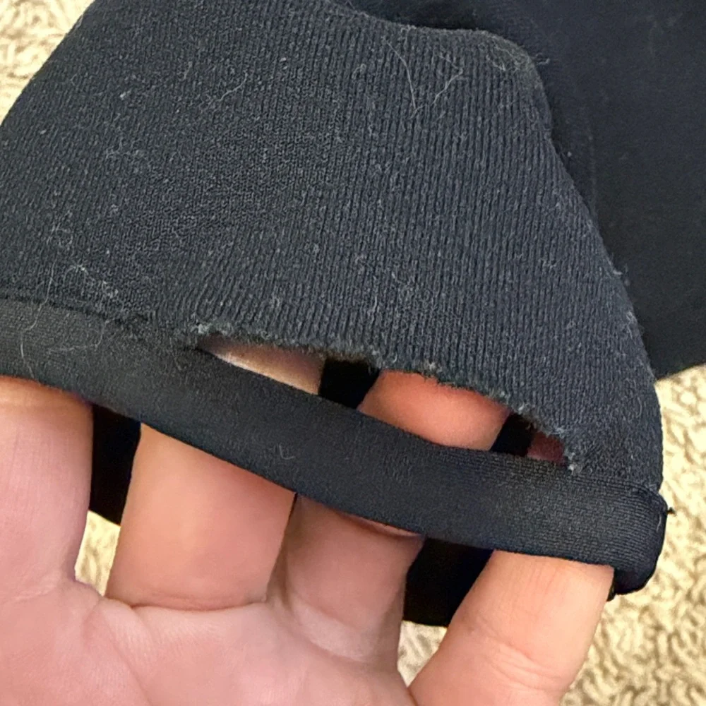 Cabela's Polartec‎ Black Zip-Front Sleeveless bodysuit Medium